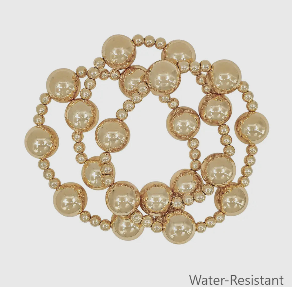 WATER RESISTANT BALL BRACELET
