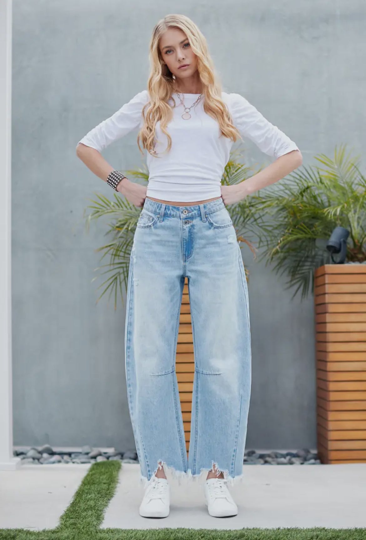 BARREL SLOUCH DENIM