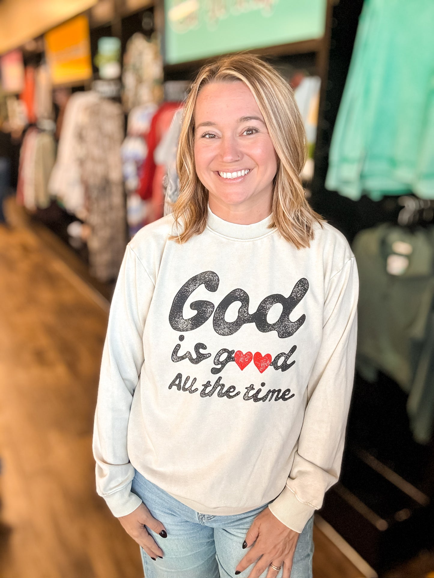 GOD IS GOOD ALL THE TIME