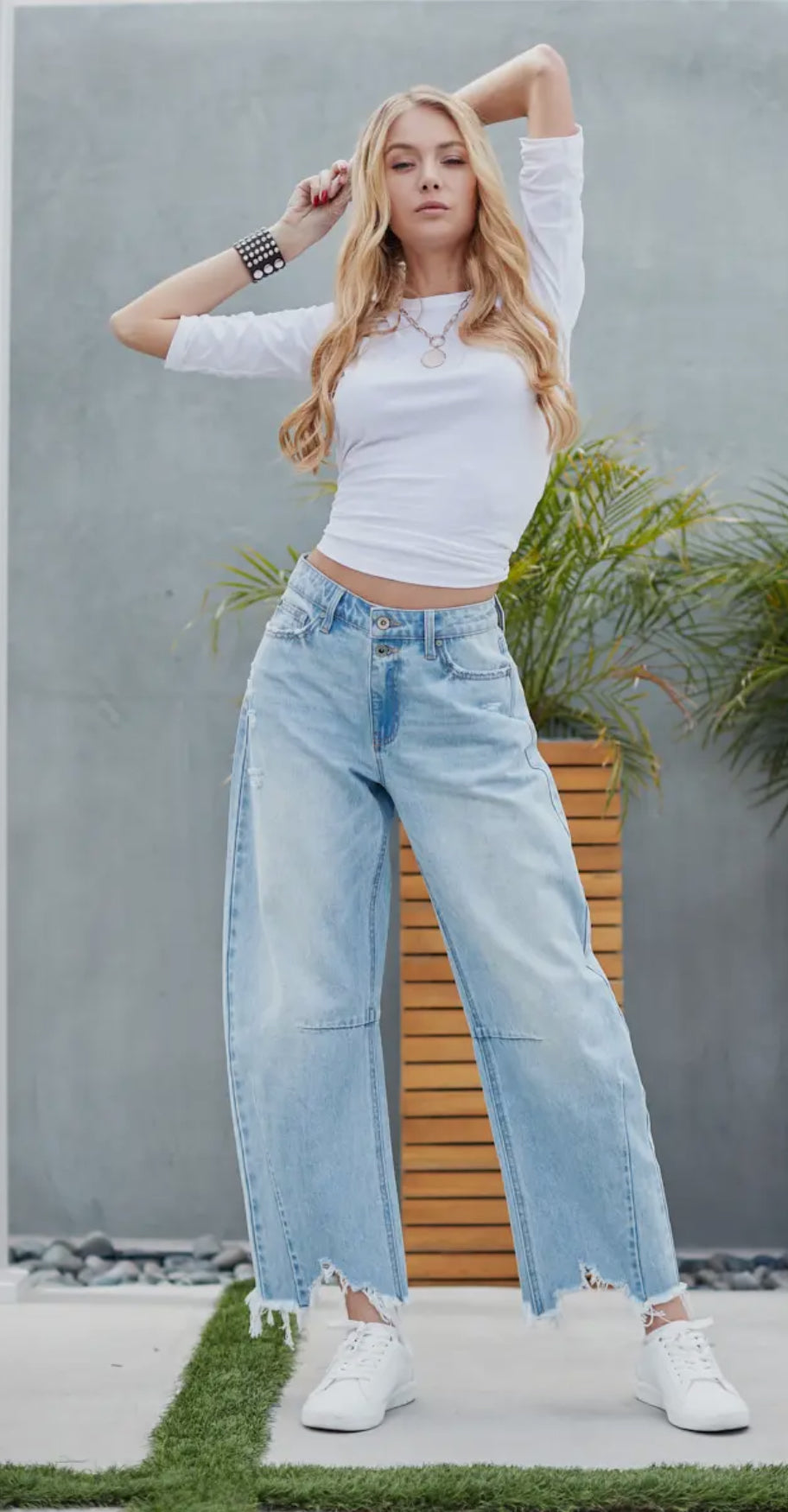 BARREL SLOUCH DENIM