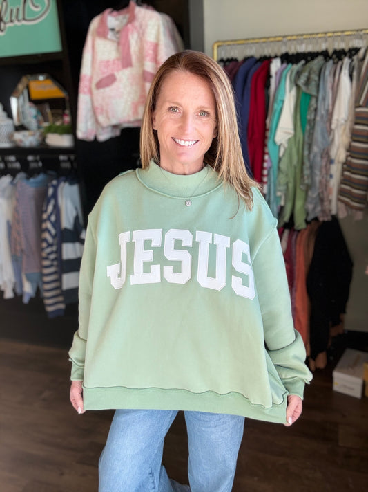 JESUS PULLOVER
