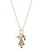 NOEL TREE CHARM NECKLACE