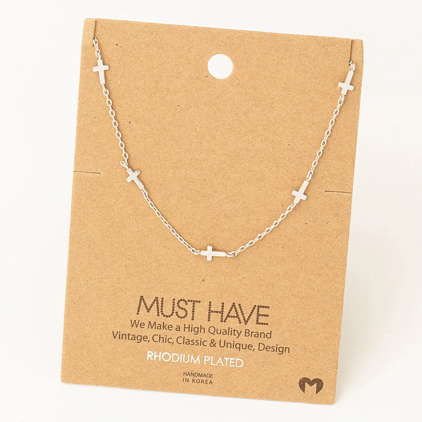 DAINTY CROSS NECKLACE
