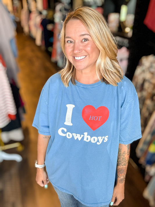 I LOVE COWBOYS TEE