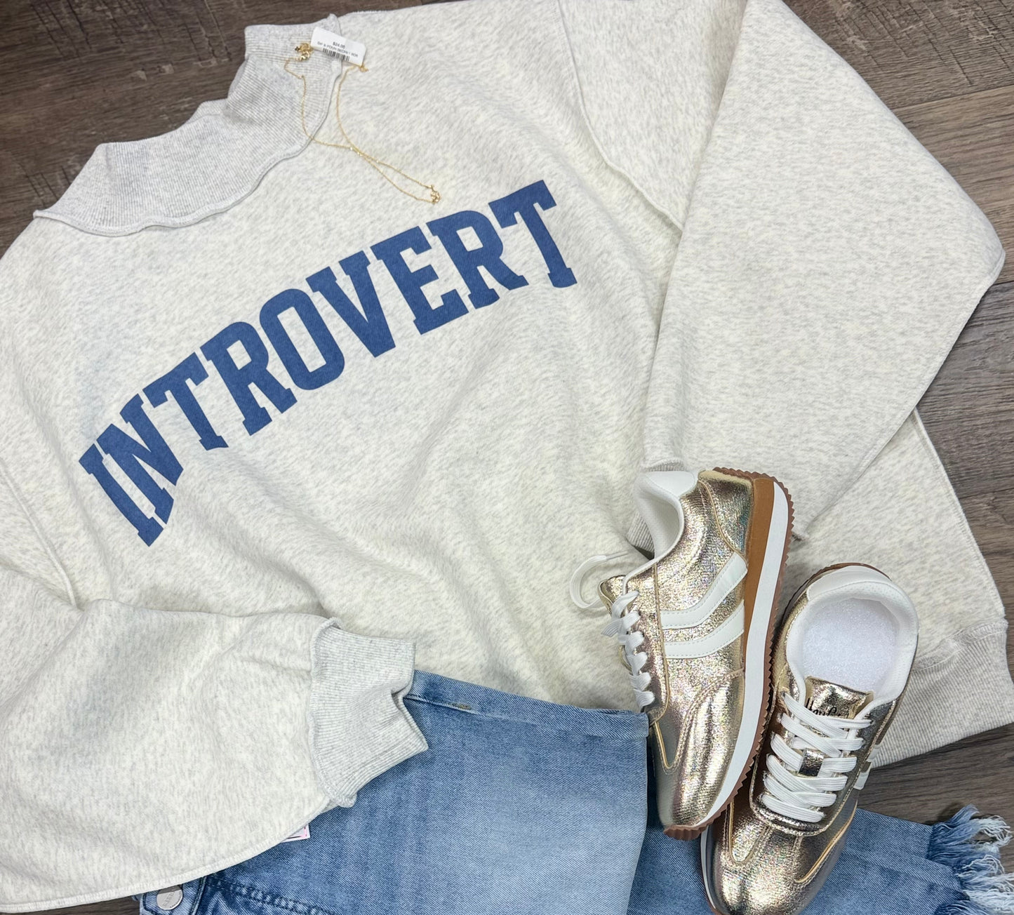 INTROVERT/EXTROVERT PULLOVER