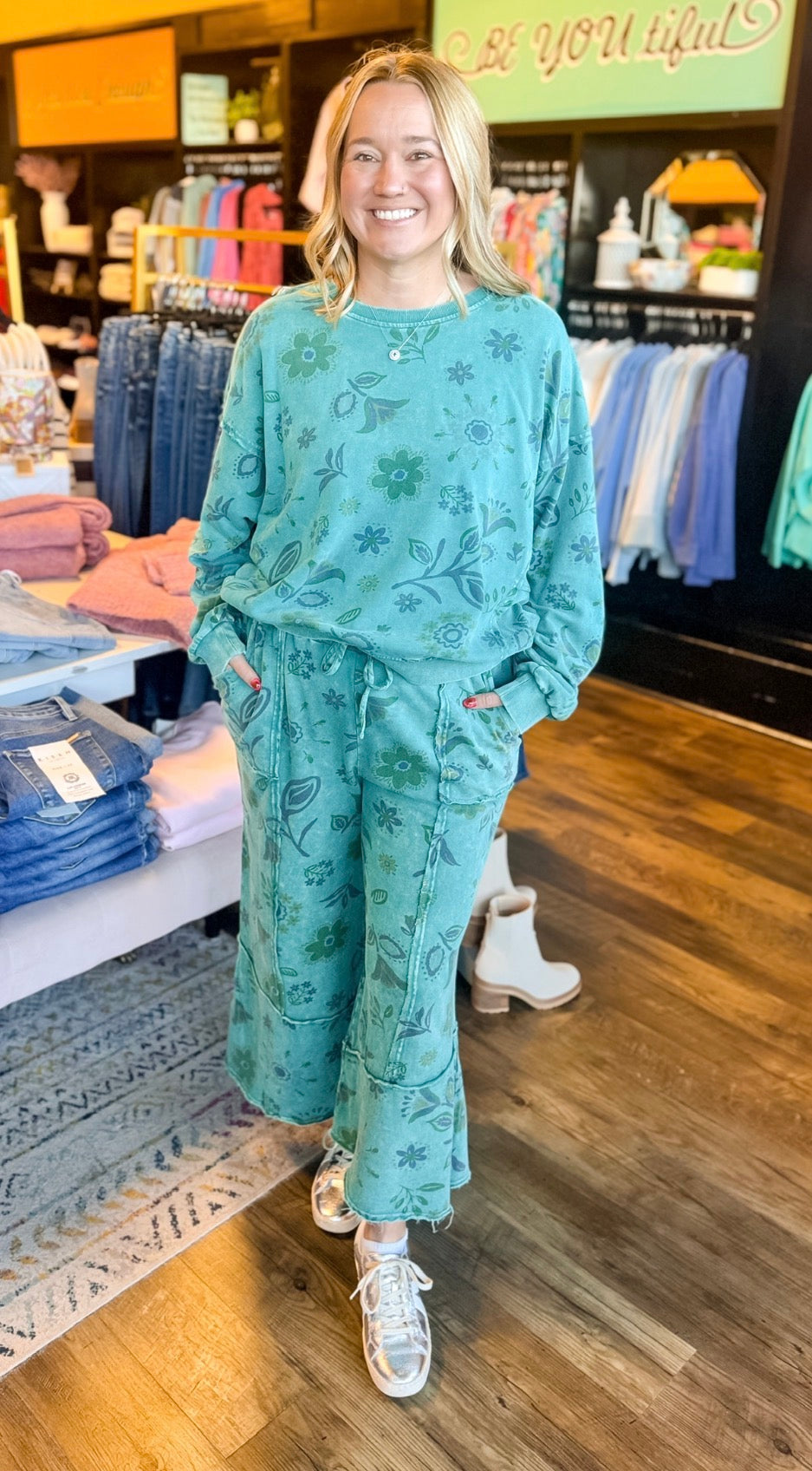 FLORAL BOHO SET