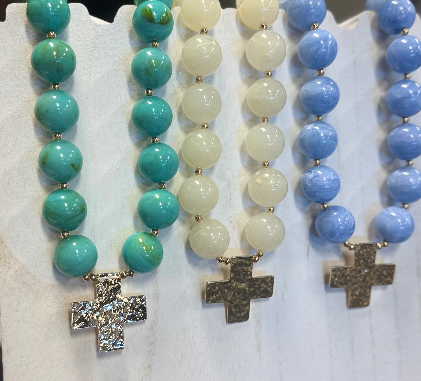 BEADED CROSS