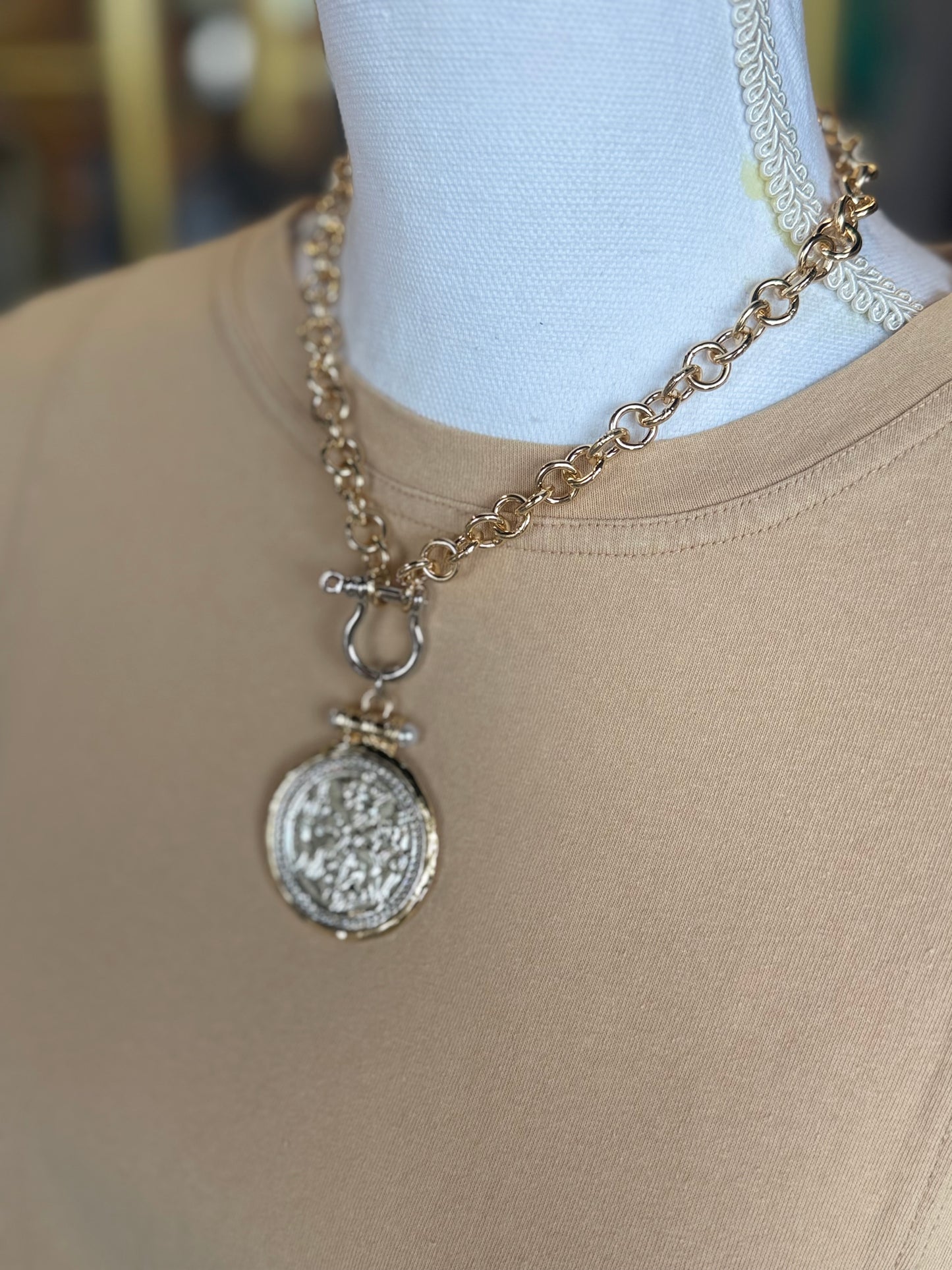 CHUNKY COIN CHAIN