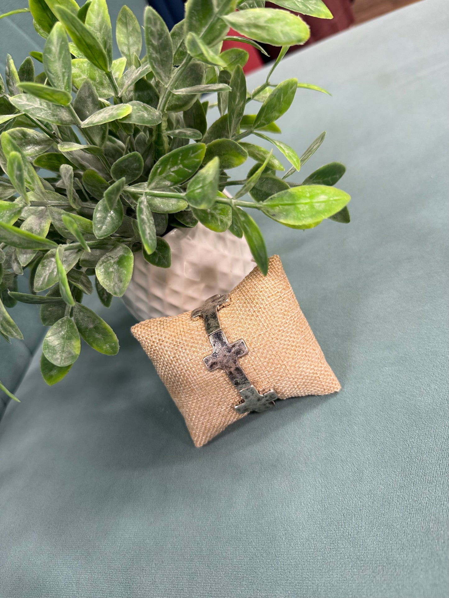 WORN CROSS BRACELETS