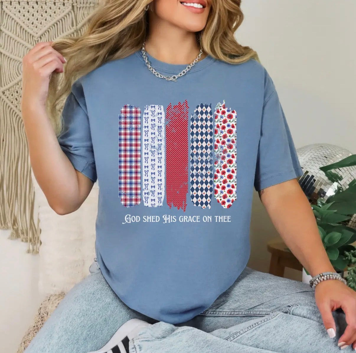 GOD SHED HIS GRACE ON THEE TEE