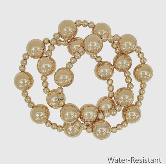 WATER RESISTANT BALL BRACELET