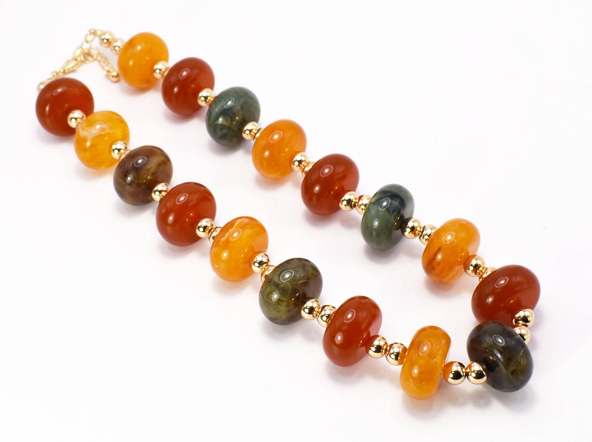 Brown Multi Necklace