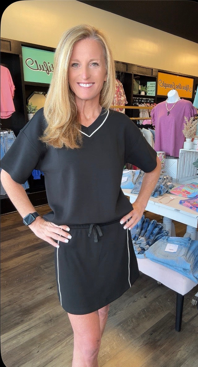 MODAL SKORT SET