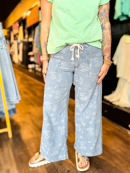 SIMPLY FLORAL DENIM