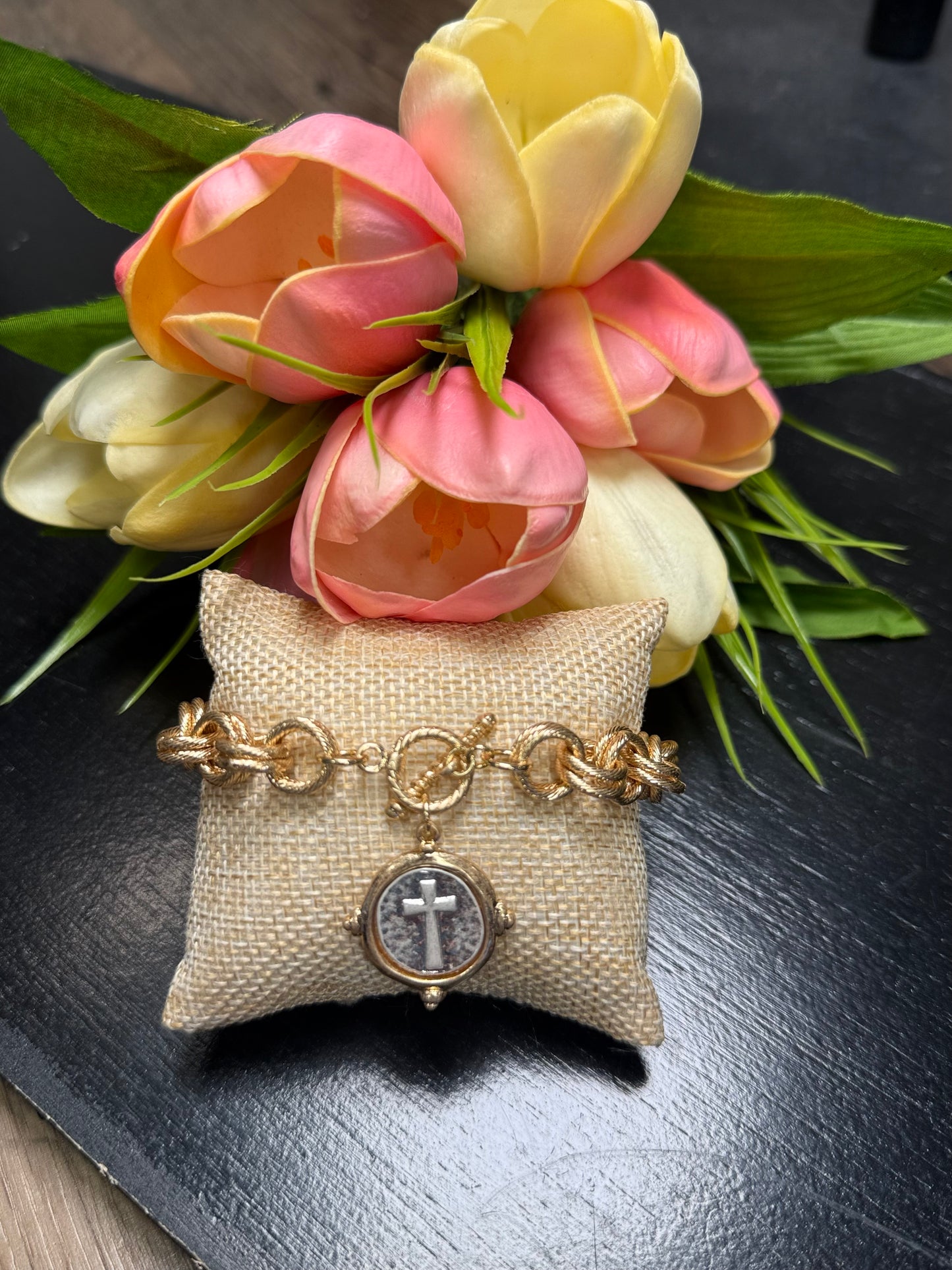 CROSS COIN BRACELETS