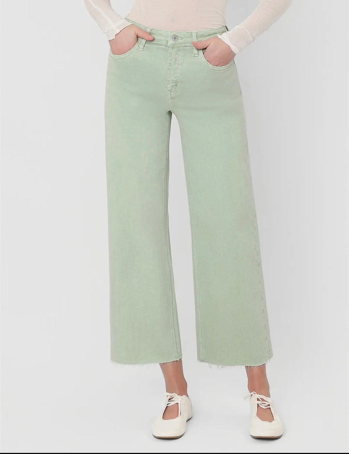 VERVET CROP WIDE (MINT)
