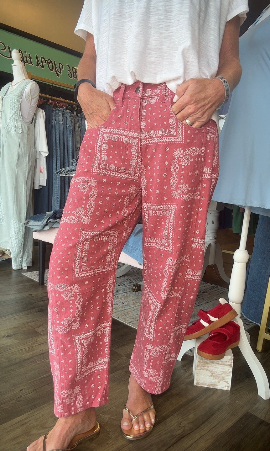 TAKEN BACK PANTS