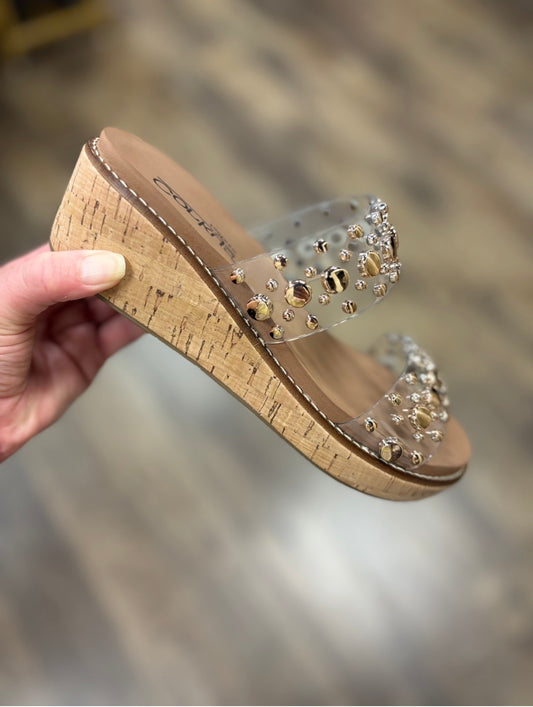 CORKYS YES PLEASE SANDAL