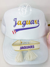 Load image into Gallery viewer, BASEBALL\ SOFTBALL TRUCKER HAT AND BRACELET
