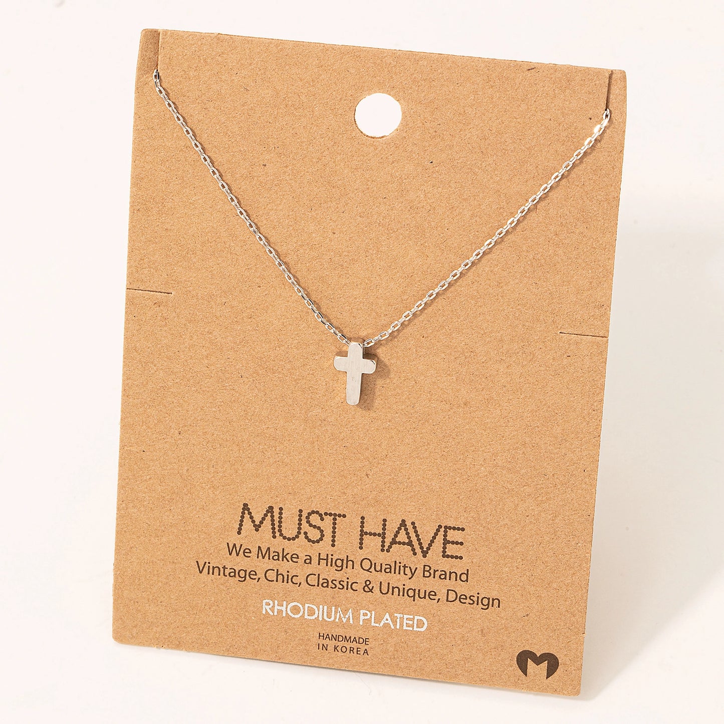 DAINTY CROSS NECKLACE