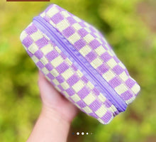 Load image into Gallery viewer, CHECK MY STYLE COSMETIC BAG
