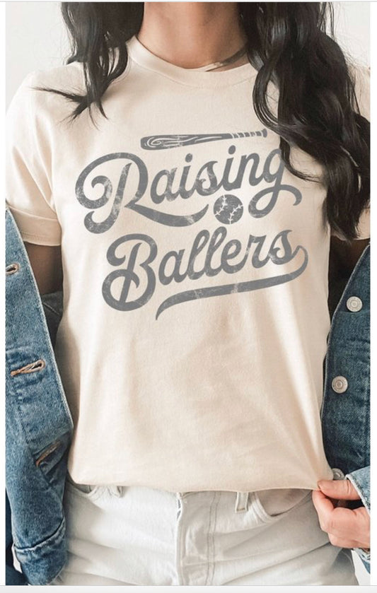 RAISING BALLERS TEE