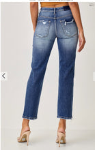 Load image into Gallery viewer, RISEN MID RISE DISTRESSED BOYFRIEND JEAN
