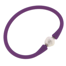Load image into Gallery viewer, Freshwater Pearl Silicone Bracelet
